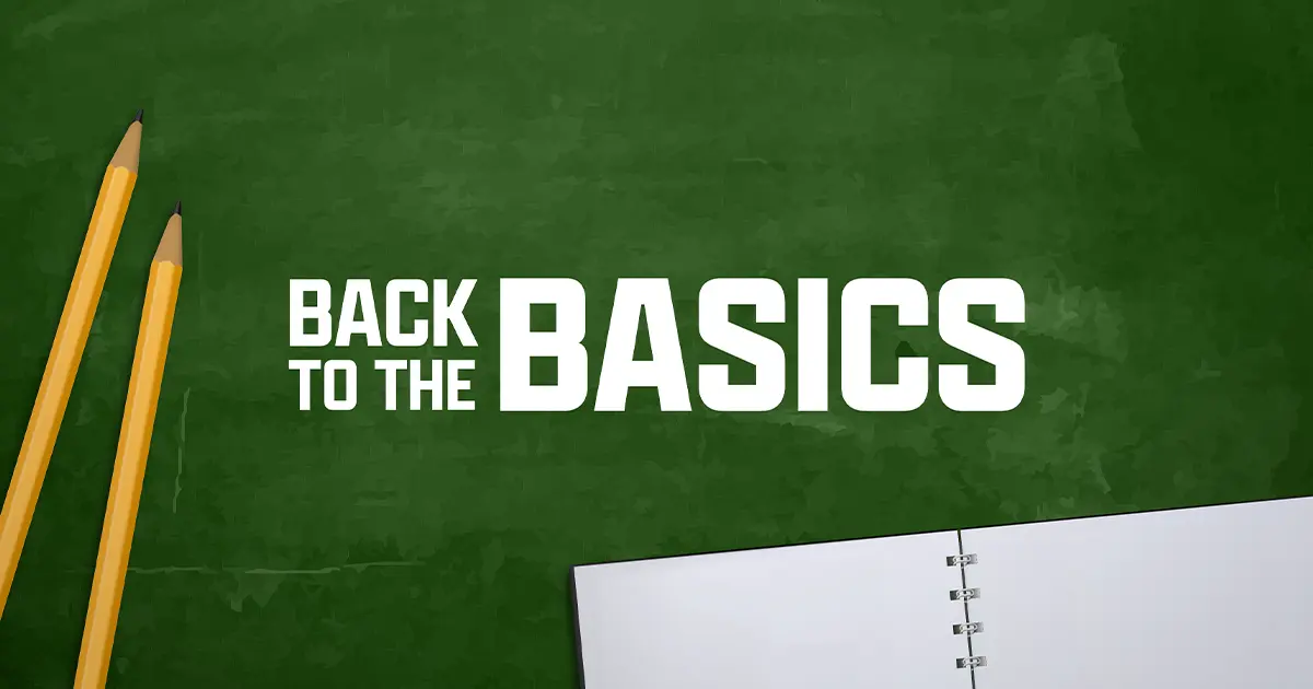 Back to the Basics Sermon Series